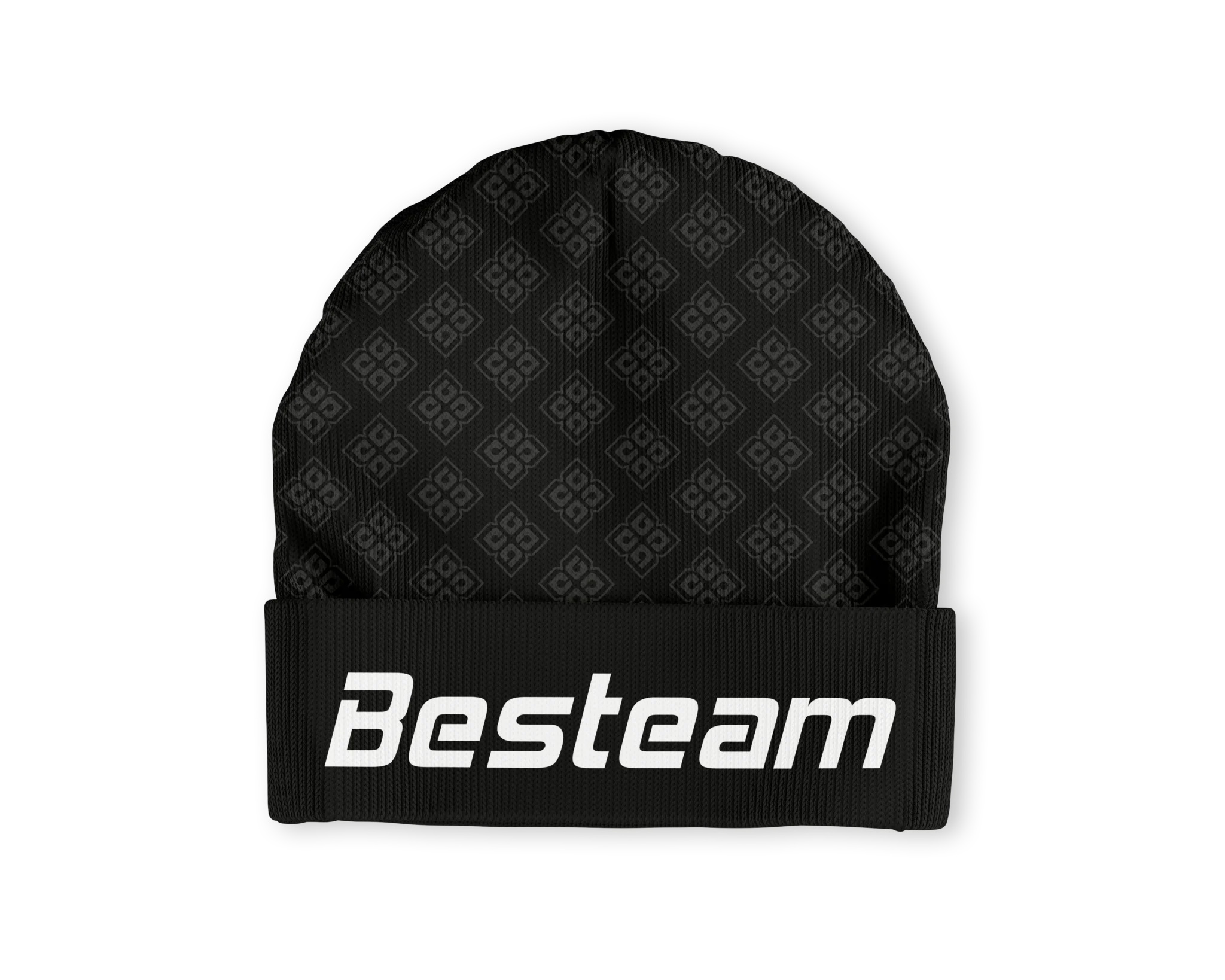 beanie blk&wht