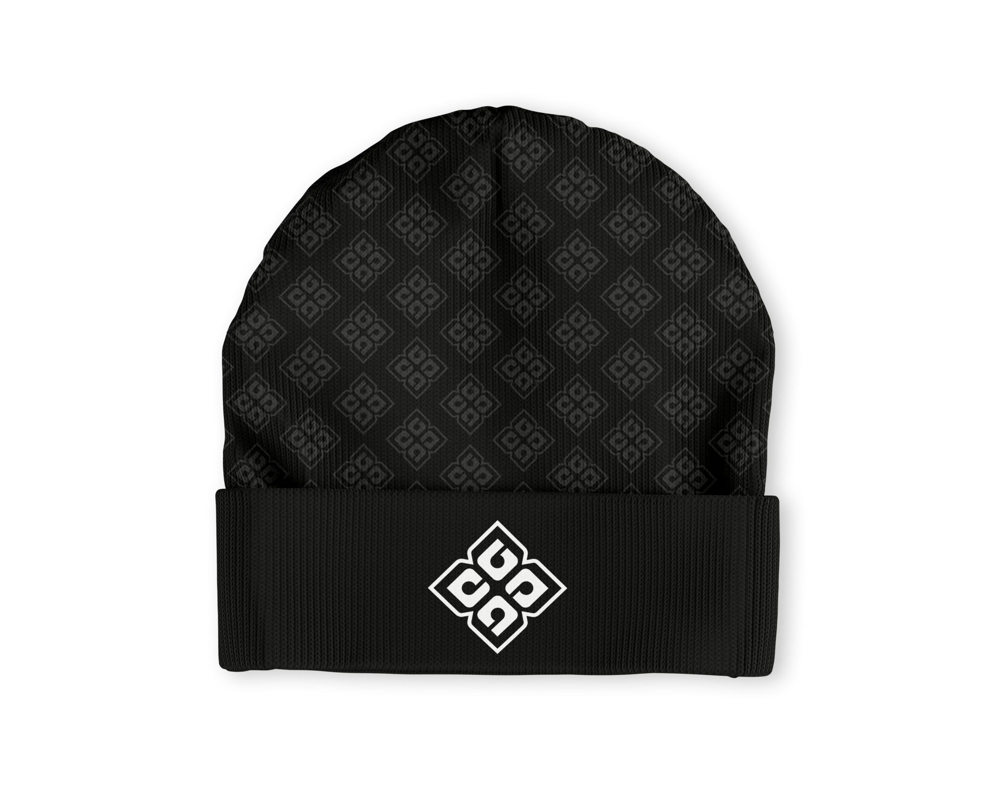 beanie blk&wht v2